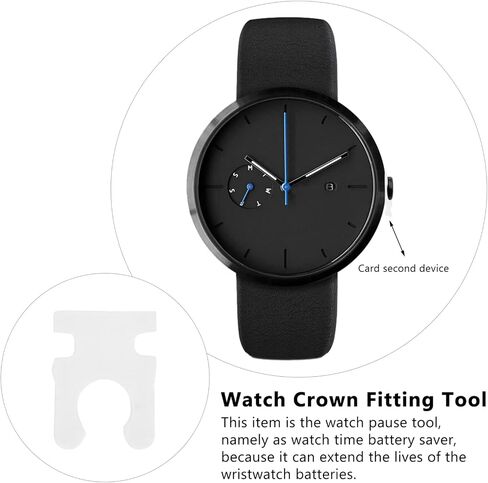 Wristwatch Time Battery Saver 0. 6mm watch time crowns stopper: watches for men 1000pcs watch fitting tool watch repair eyeglass repair kit accessory watch repair kit Watchmaker Tool in Saudi Arabia