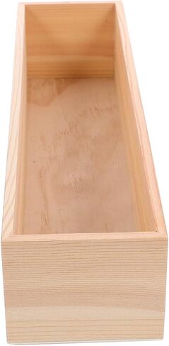 BESTOYARD Box Storage Wooden Box Without Lid Craft Storage Containers Jewelry Cases Wooden Container Small Storage Containers Craft Organizer Sugar Bag No Cover in Saudi Arabia