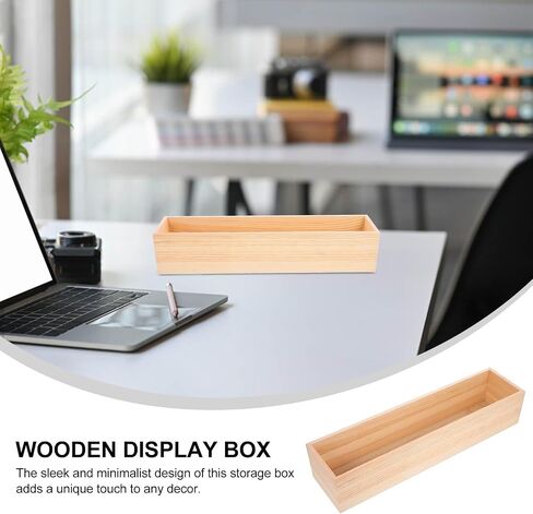 BESTOYARD Box Storage Wooden Box Without Lid Craft Storage Containers Jewelry Cases Wooden Container Small Storage Containers Craft Organizer Sugar Bag No Cover in Saudi Arabia