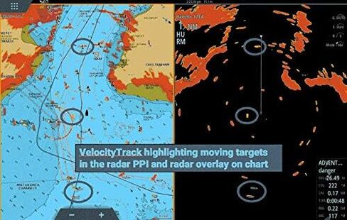 Simrad HALO20+ 36 NM 20 بوصة، رادار ضغط النبض، 60 دورة في الدقيقة، مع تجنب الاصطدام ومسار السرعة، تقنية دوبلر مزدوجة المدى مدمجة in Kuwait