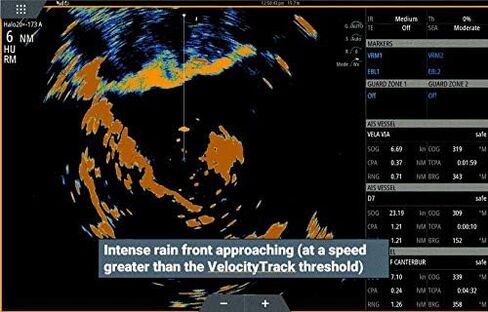 Simrad HALO20+ 36 NM 20 بوصة، رادار ضغط النبض، 60 دورة في الدقيقة، مع تجنب الاصطدام ومسار السرعة، تقنية دوبلر مزدوجة المدى مدمجة in Kuwait