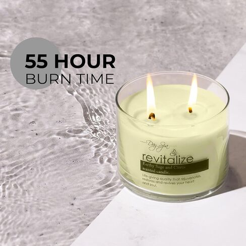 A Cheerful Giver Day Spa Frankincense and Myrrh Scented Candle - 11-Ounce Soy Candle with 55 hours Burn Time - Birthday Gift for Women in Saudi Arabia