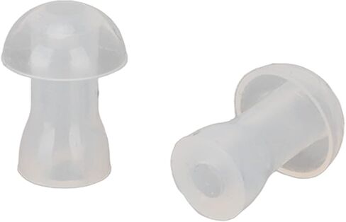 10pcs Hearing Aid Ear Tips, Soft Silicone Earplug Domes for BTE,ITE and Pocket Ear Bud Replacements (Small) in Saudi Arabia