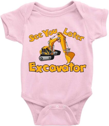 بدلة أراك لاحقًا Excavator Novetly Newborn Crawl بأكمام قصيرة للأطفال in Kuwait
