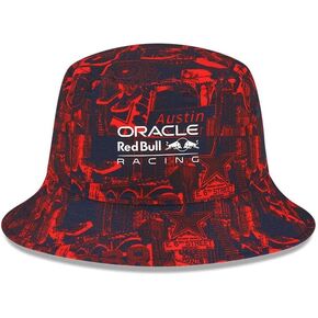 F1 Red Bull Racing Special Edition Austin GP Bucket Hat Red