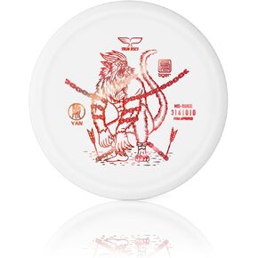 Yikun Disc Golf متوسطة المدى | لعبة غولف احترافية معتمدة من PDGA | أقراص مستقرة للجولف متوسطة المدى | 165-170 جرام | قرص جولف متعدد الاستخدامات مثالي للألعاب الخارجية والمنافسة [قد يختلف لون ظل النرد]