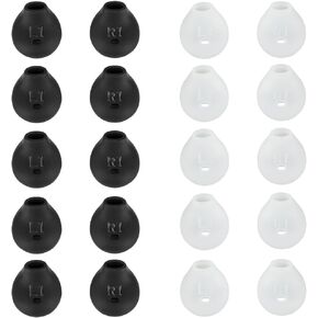 10 Pairs Silicone Earbud Cover Tips Replacement Ear Gels Buds Compatible with Samsung Galaxy Note 5/note 7/s7/s6/s6 Edge/level U Bluetooth Wireless Earbuds Headphone Rubber Tips(White) in Kuwait
