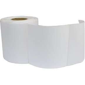 heyous 800PCS Thermal Shipping Label Strong Adhesive Folded Label White Commercial Grade Horizontal Triple Thermal Paper 60x40MM for Thermal Printer