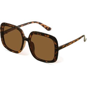 miyya Oversized Polarized Sunglasses Women, Trendy Retro Sun Glasses for Women 2024, Oversized Shades