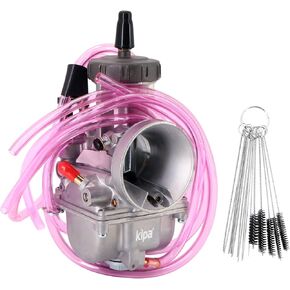 KIPA Carburetor For PWK38 38mm Flat Slide Air Striker 250 250SX 250EXC Dirt Bike ATV TRX250R CR250 ATC250R Suzuki LT250