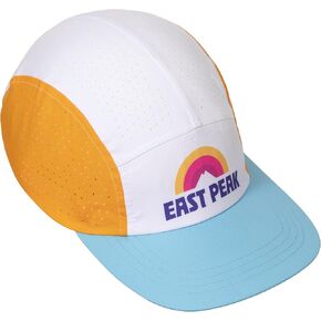 Technical Running Cap, Large Brim, Breathable, Laser-Cut Vents, Adjustable Fit