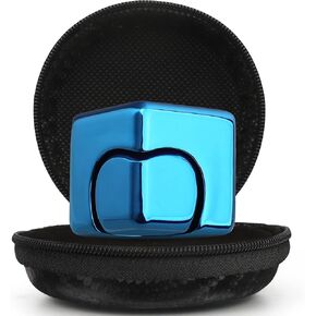 Fidgets Cube Spinner for Kid Adult,Infinity Cube Gear Transformable Spinning Top Metallic Toys for Anti-Anxiety Stress Relief Autism ADHD, Deformable 2-in-1 Fidget Block Focus Toy Gift Prize Silver in Kuwait