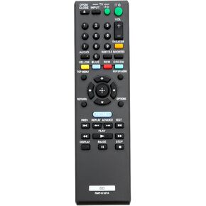 VINABTY RMT-B107A Replaced Remote fit for Sony Blu-Ray Disc DVD Player BDP-BX37 BX57 BDP-S270 BDP-S370 BDP-S470 BDP-S570 148767311