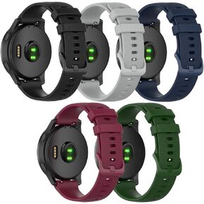 Band for Garmin Vivoactive 4, Soft Silicone Replacement Watch Band for Garmin Vivoactive 4/Venu 2/Vivomove HR Premium Style/Polar Grit X/Vantage M/Vantage M2 (No Tracker, Replacement Bands Only)