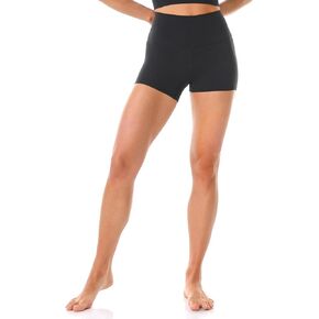 Lavento Women's High Waisted Yoga Shorts 4"/ 6"/ 8" - Workout Running Active Biker Shorts