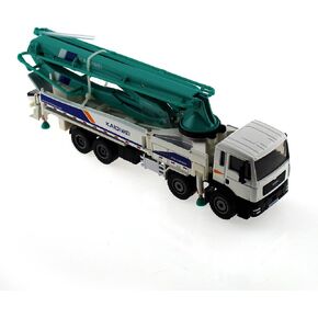 Tipmant Alloy Die-cast Vehicle Model Toy Diecast Engineering Concrete Pump Truck Car High Simulation Kids Gift 1:55 (Orange)