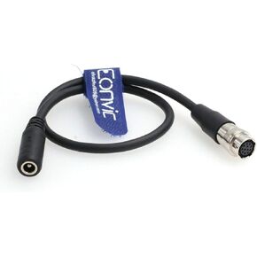 Eonvic cables- DC 12v Male to 12 Pin Hirose Cable GH4 Power B4 2/3" Fujinon Canon Nikon Lens