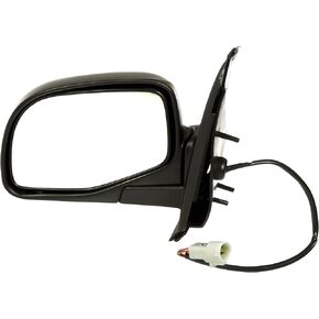 Dorman 955-1195 Driver Side Power Door Mirror - Folding Compatible with Select Ford / Mercury Models, Black