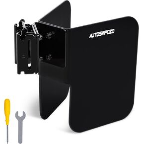 Motorcycle E-Track Wheel Chock, Mount Motorcycle, Bike and Dirt Bike in Enclosed Trailers, Trucks, and Warehouse with E-Track, Fit Tires up to 6" Wide, E Track Accessories, 1 Pack (Black)