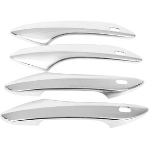 OCPTY Exterior Door Handle Cover 4PCS ‎Driver Side and Passenger Side Fit for 2016-2022 for Lexus for RX350 450h 200t 350L 450hL Silver Car Door Handle Covers Trim Kit