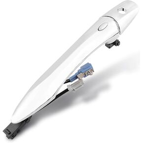 Exterior Door Handle Front Left Driver Side Fit for Infiniti EX35 FX35 FX50 QX50 QX56 QX60 QX70 QX80 Replace 806461BA0A 806401BA0A 806401LA0A Outside Chrome W/Keyhole