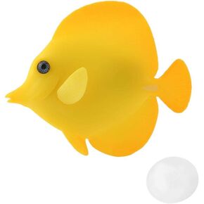 HEEPDD Aquarium Simulation Fish Decoration, Fish Tropical Fake Fish Ornament Funny Artificial Luminous Fish for Household and Office Aquarium(02#) Ornaments