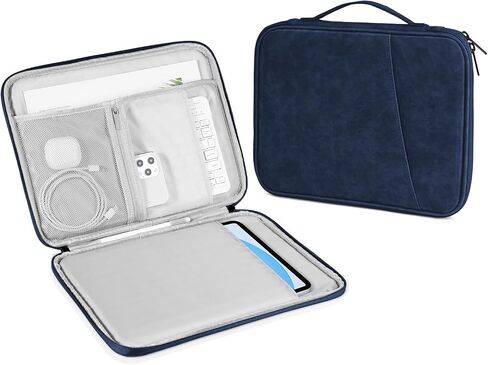حقيبة DTTO مقاس 9-11 بوصة لجهاز iPad Air M2/iPad Pro M4 الجديد مقاس 11 بوصة، iPad 10th Gen & iPad Air 5/4th، 10.2 بوصة iPad 9/8/7th، 11 بوصة Galaxy Tab A9+، مقاومة للماء للسفر حقيبة iPad، رمادي فلكي in Kuwait