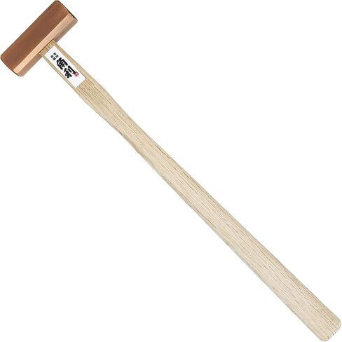 KAKURI Chisel Hammer GENNO 4 oz (115g) Japanese Woodworking Carpenter Hammer for Chisel, Plane, Nail, Heavy Duty Japanese Carbon Steel, Bronze Plated Octagonal Head, Wood Handle, Made in JAPAN in Saudi Arabia