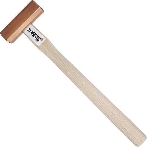 KAKURI Chisel Hammer GENNO 4 oz (115g) Japanese Woodworking Carpenter Hammer for Chisel, Plane, Nail, Heavy Duty Japanese Carbon Steel, Bronze Plated Octagonal Head, Wood Handle, Made in JAPAN in Saudi Arabia