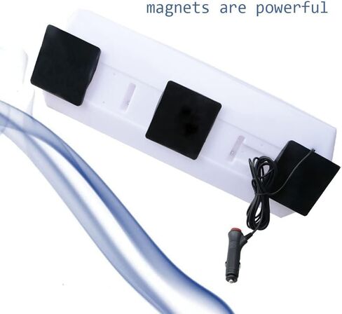 19 بوصة LED فارغة سيارة أجرة علامة، 5 واط 12 فولت مغناطيس قوي سقف السيارة العلوي ضوء ل Worklight الضوء الأبيض DIY علامة سيارة أجرة مصباح الإعلان ضوء in Saudi Arabia