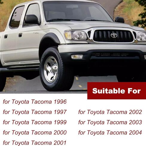 GWNOWZZET 5spd Shift Boot جلد صناعي مناسب لتويوتا تاكوما 4x4 1996 1997 1999 2000 2001 2002 2003 2004 مقبض ناقل الحركة غطاء غبار أسود in Kuwait