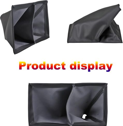 GWNOWZZET 5spd Shift Boot جلد صناعي مناسب لتويوتا تاكوما 4x4 1996 1997 1999 2000 2001 2002 2003 2004 مقبض ناقل الحركة غطاء غبار أسود in Kuwait