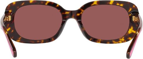 Coach Women's Hc8358f Low Bridge Fit Oval Sunglasses in Saudi Arabia