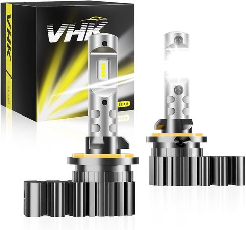 VHK 886 for Polaris Ranger 500 570 Midsize Full Size LED Headlight Bulbs, 4010253/4030048 / 4011066 Lights, 6000K Cool Bright White, Pack of 2 in Saudi Arabia