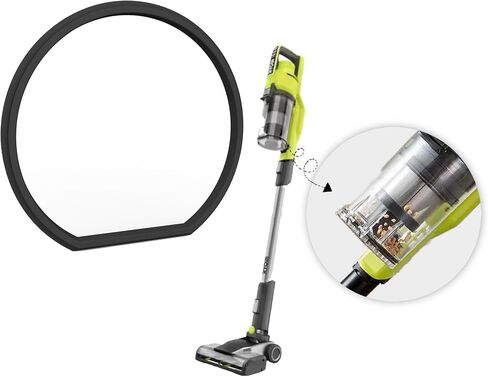 Replacement Gasket Compatible with Ryobi 18v Stick Vaccum Dust Bin Lid, Works for Models PCL720, PBLSV716, PBLSV717, Easy-to-Install Seal for Improved Dust Containment in Saudi Arabia