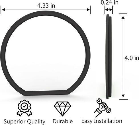 Replacement Gasket Compatible with Ryobi 18v Stick Vaccum Dust Bin Lid, Works for Models PCL720, PBLSV716, PBLSV717, Easy-to-Install Seal for Improved Dust Containment in Saudi Arabia