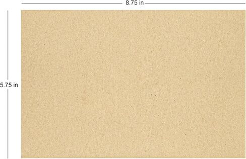 مظاريف بطاقات التهنئة من العلامة التجارية Office Depot®، A9، 5-3/4 بوصة × 8-3/4 بوصة، ختم نظيف، كرافت بني، صندوق مكون من 25 قطعة in Saudi Arabia
