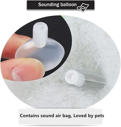 ألعاب للكلاب الصغيرة - ألعاب تفاعلية للكلاب على شكل جرو من القطيفة للمضغ وتصدر أصوات خضار وجزر مبتسمة - مجموعة من 3 قطع in Kuwait