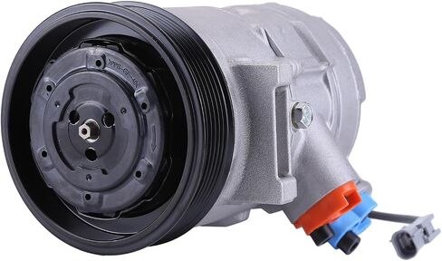ضاغط مكيف الهواء 55111610AA مع قابض متوافق مع Je-ep Compass Patriot 2009-2017، عيار 2009-2012 AC Compressor L4 1.8L 2.0L 2.4L، استبدل 55111610AB،55111610AC،RL111610AB in Saudi Arabia