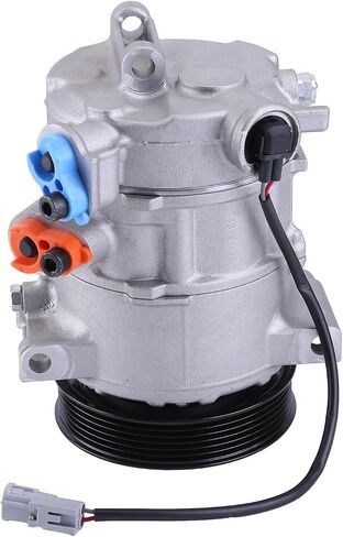 ضاغط مكيف الهواء 55111610AA مع قابض متوافق مع Je-ep Compass Patriot 2009-2017، عيار 2009-2012 AC Compressor L4 1.8L 2.0L 2.4L، استبدل 55111610AB،55111610AC،RL111610AB in Saudi Arabia