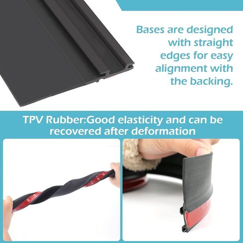 RV Slide Out Seal Combo 018-312-EKD + 018-341 EK 1/2'' x 2.75'' x 35' Travel Trailer Weather Stripping & 1" x 15/16" x 32.5' D-Seal Wiper for Replacement for RV Camper Slideout System(Seal-A+B) in Kuwait