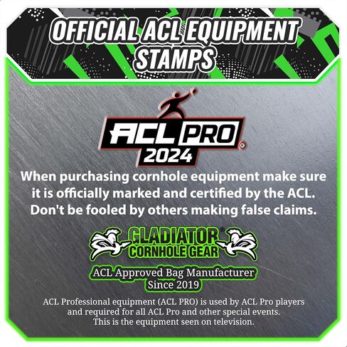 Gladiator Bags | Pro Cornhole Bags | ACL Cornhole Bags | Brawlers ACL-Pro in Saudi Arabia