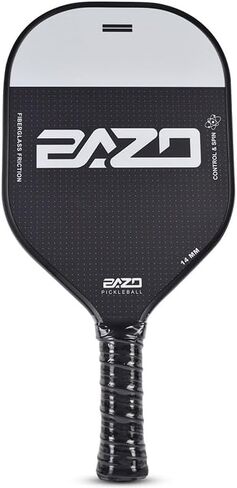Paddles – Professional Pickleball Paddles – 14MM Pickleball Rackets with Fiberglass Surface and Honeycomb Core – Pickle Ball Paddles with Anti-Grip Handle, Edge Shield, Regular, black in Saudi Arabia