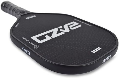 Paddles – Professional Pickleball Paddles – 14MM Pickleball Rackets with Fiberglass Surface and Honeycomb Core – Pickle Ball Paddles with Anti-Grip Handle, Edge Shield, Regular, black in Saudi Arabia