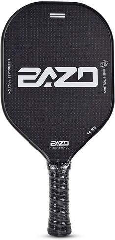Paddles – Professional Pickleball Paddles – 14MM Pickleball Rackets with Fiberglass Surface and Honeycomb Core – Pickle Ball Paddles with Anti-Grip Handle, Edge Shield, Regular, black in Saudi Arabia