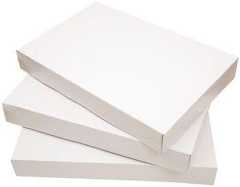 3pk White Gift Box Shirt 14 1/4 in. x 9 7/16 in. x 1 7/8 in. in Saudi Arabia