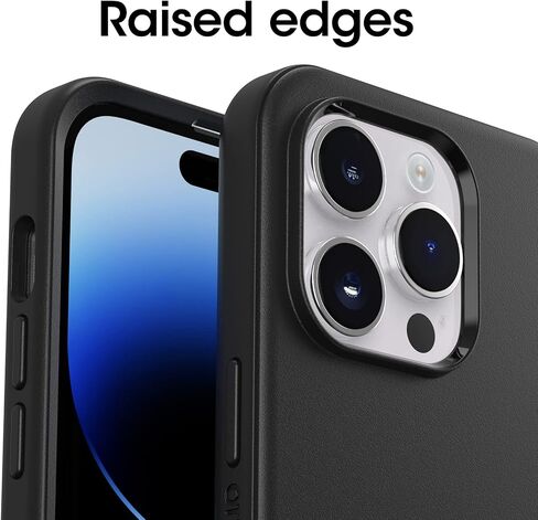 حافظة OtterBox iPhone 14 Pro Commuter Series - سوداء، نحيفة وقوية، مناسبة للجيب، مع حماية للمنافذ in Kuwait