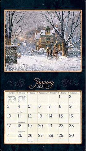 Lang Horses in The Mist 2022 Wall Calendar (22991001917) in Saudi Arabia