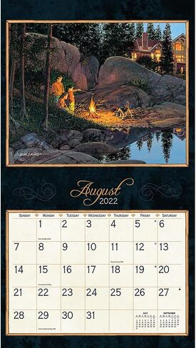 Lang Horses in The Mist 2022 Wall Calendar (22991001917) in Saudi Arabia