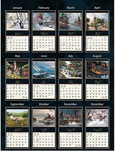 Lang Horses in The Mist 2022 Wall Calendar (22991001917) in Saudi Arabia